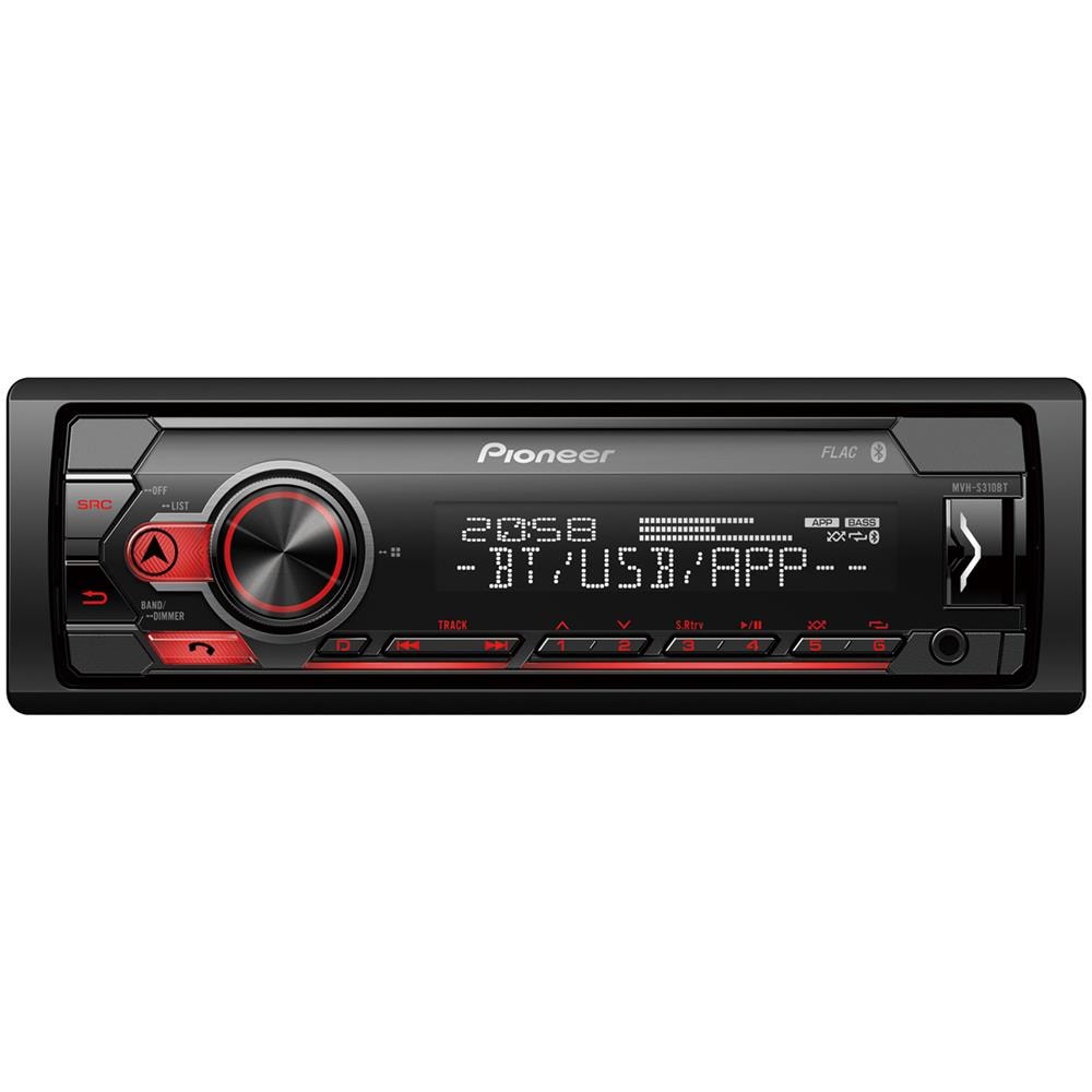 MVH-S310BT Radio USB Ingresso AUX Vivavoce Controllo Tramite Android - 1/2 DIN Ricevitore Bluetooth WiFi Nero - Foto 3