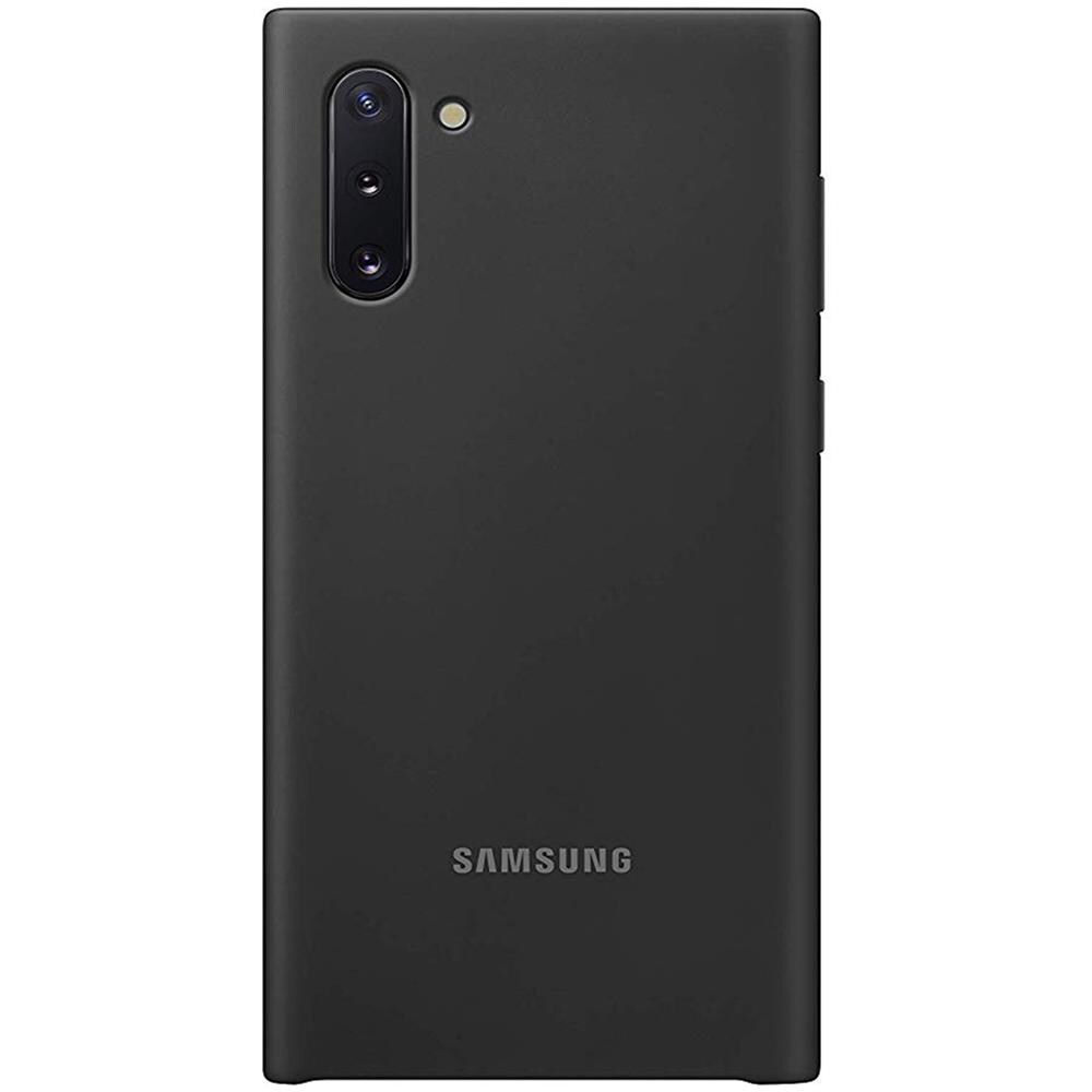 Cover in Silicone per Galaxy Note 10 Colore Nero - Foto 1