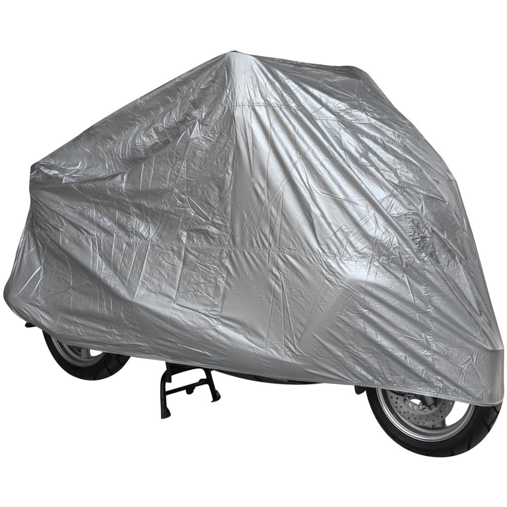 Telo Copri Moto Scooter Naked Customo Impermeabile Pvc Universale Argento S - Foto 1