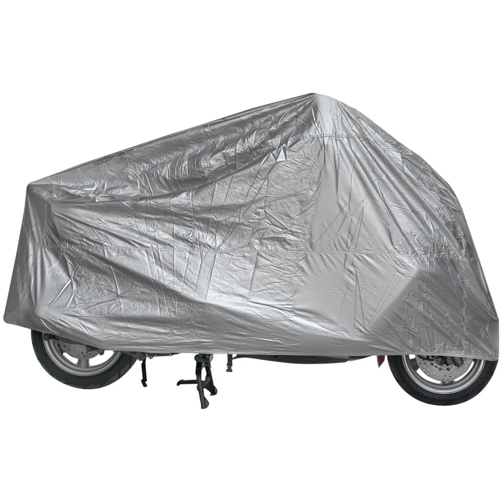 Telo Copri Moto Scooter Naked Customo Impermeabile Pvc Universale Argento S - Foto 2