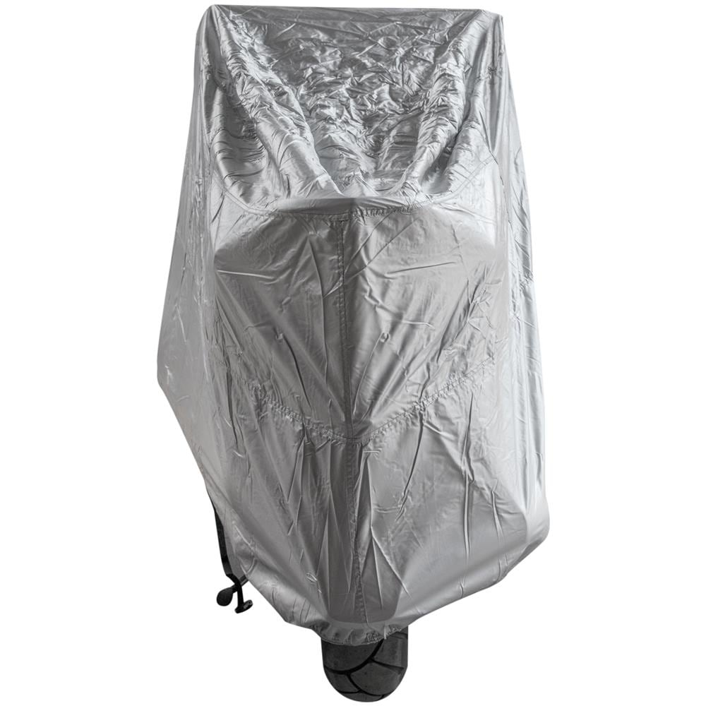 Telo Copri Moto Scooter Naked Customo Impermeabile Pvc Universale Argento S - Foto 3