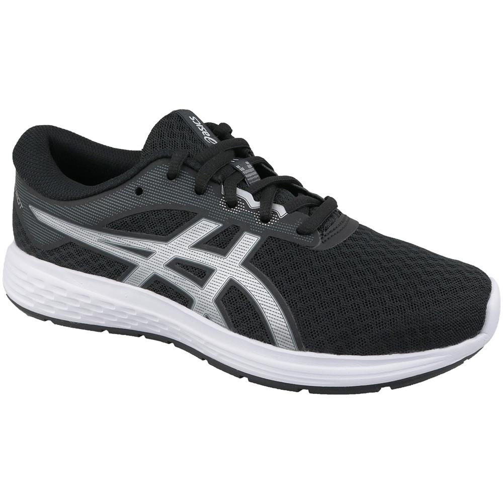 asics running bambino nero