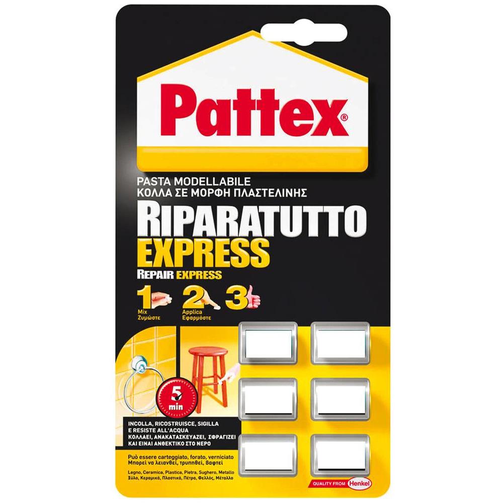 Henkel 1863221 Cart. 12 Pz Pattex Riparatutto Express 6x5 Gr - Foto 1