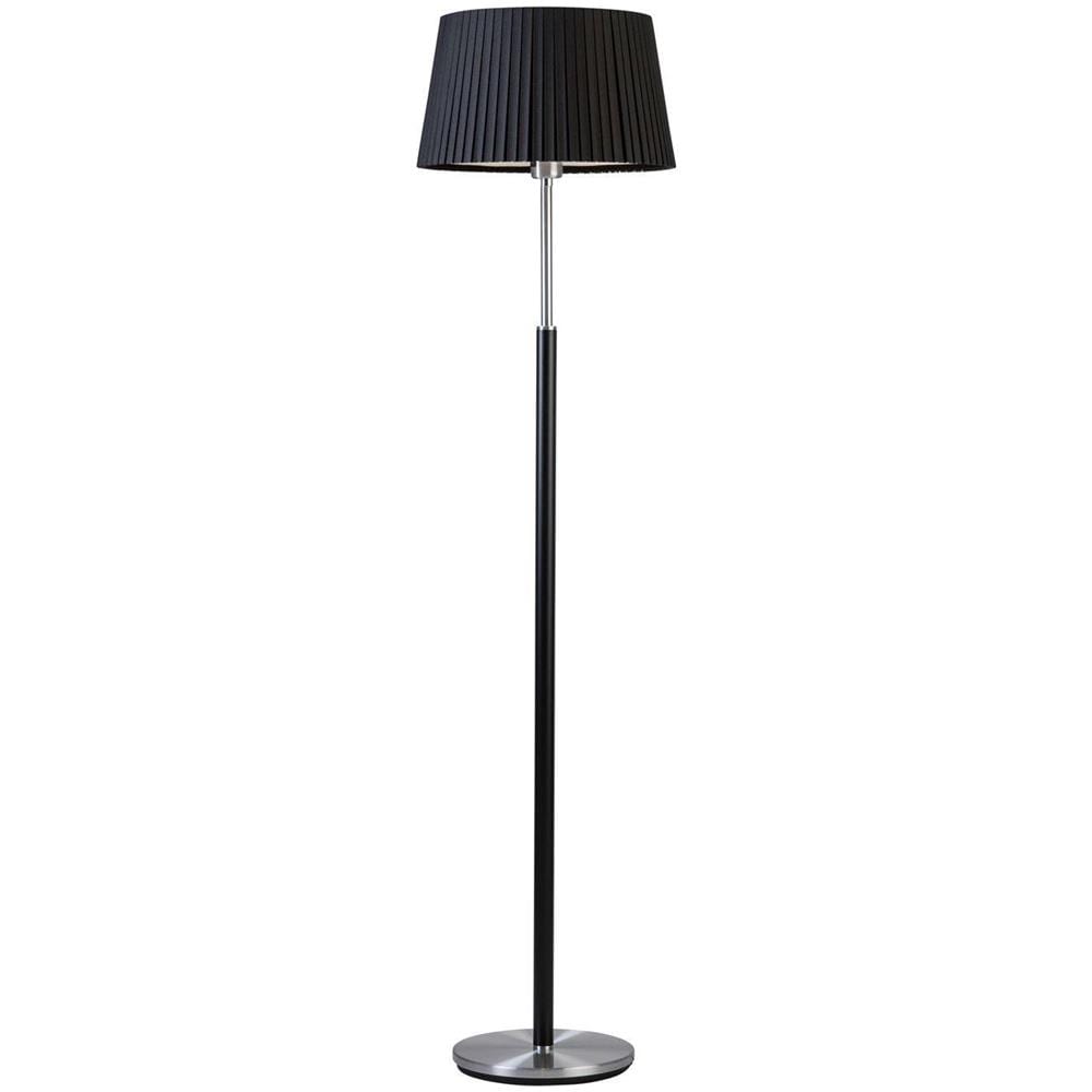 Lampada Da Terra A 1 Luce Alluminio, Nero, E27 - Foto 1