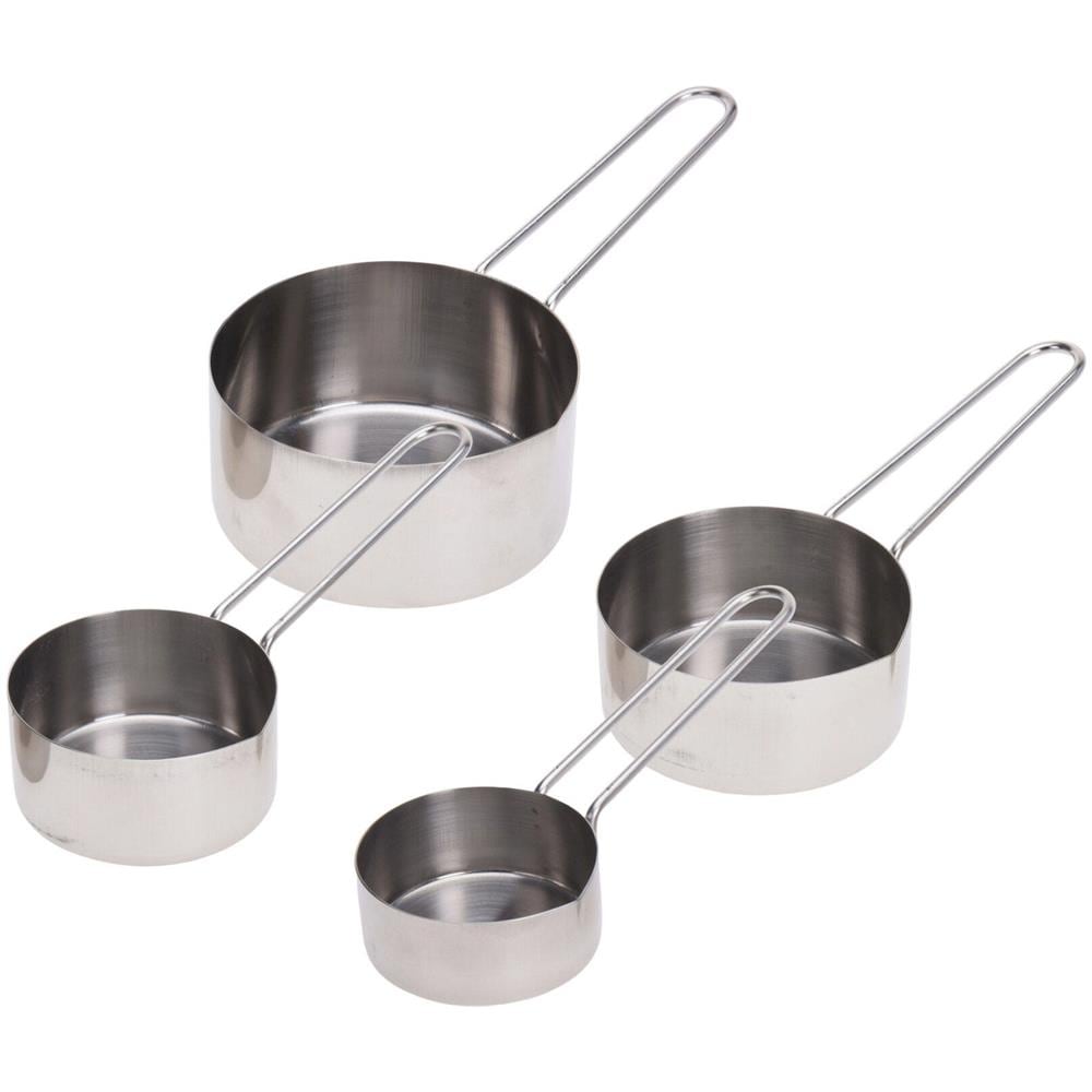 Scoop Da Cucina In Acciaio Inox, Set Di 4 Utensili - Foto 1