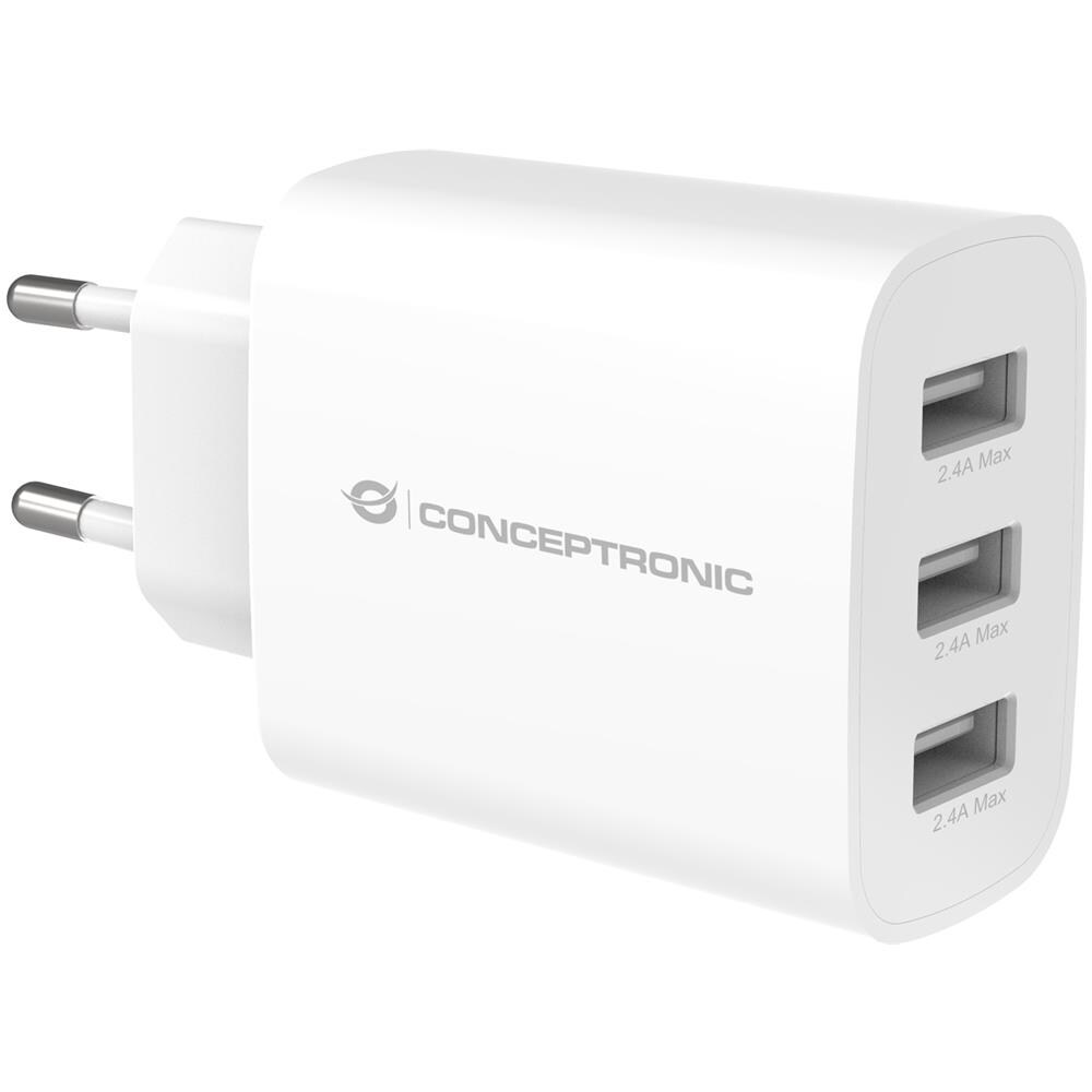 3-PORT 30W USB CHARGER USB-A X 3 - Foto 1