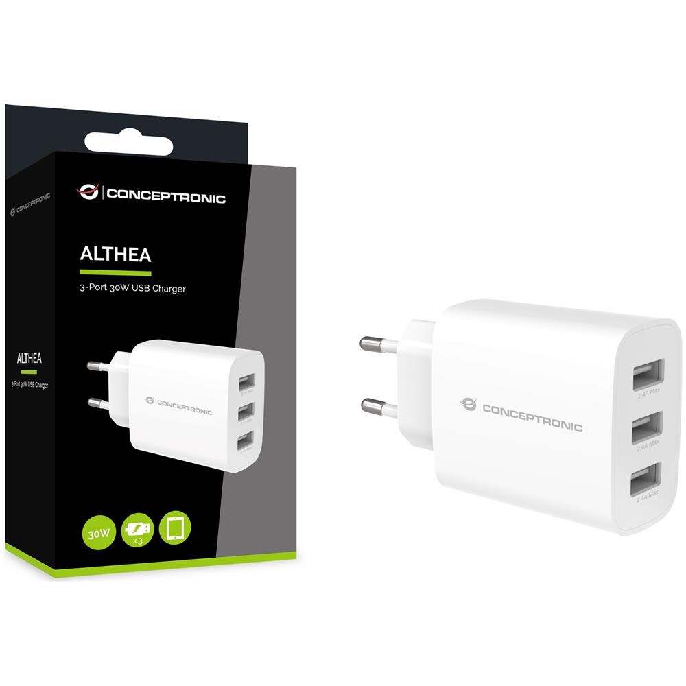 3-PORT 30W USB CHARGER USB-A X 3 - Foto 4