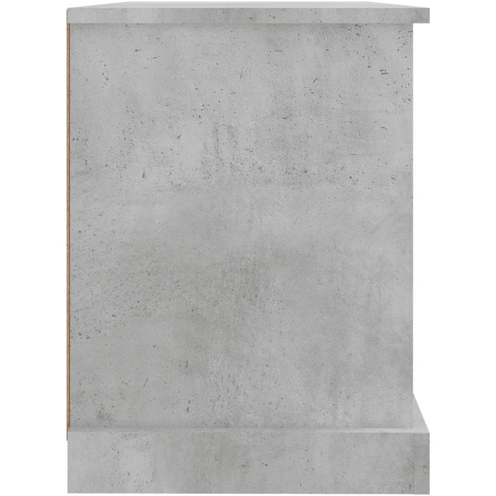 Mobile Porta Tv Grigio Cemento 73x35,5x47,5cm Legno Multistrato - Foto 8