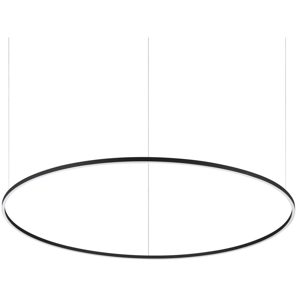 Lampada A Sospensione Nero D 1500 X H Min 275 - Max 2025 Mm - Foto 1