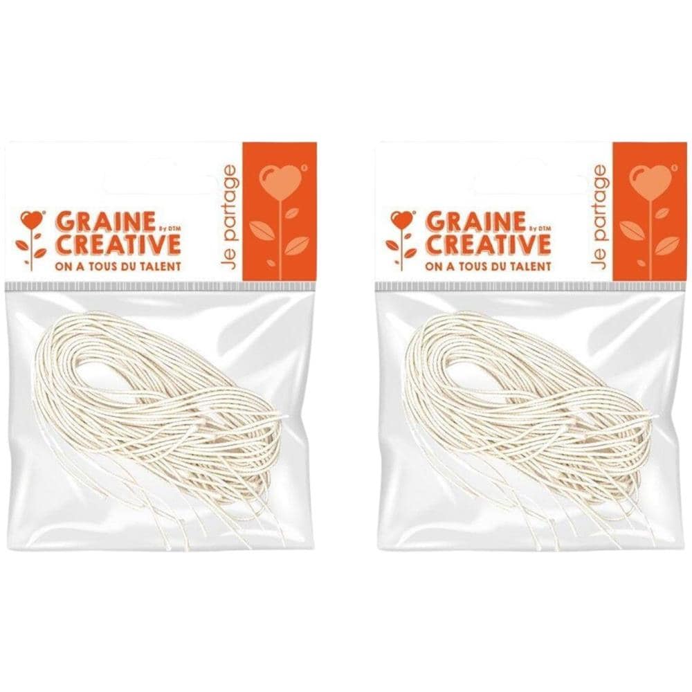 20 Elastici Bianchi Per Mascherine 60 Cm - Foto 1