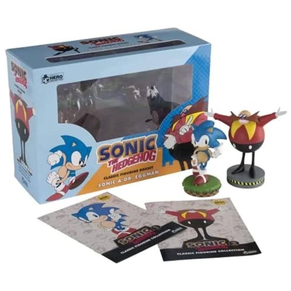 Sonic The Hedgehog - Sonic E Il Dr. Eggman 1:16 Figurine Box Set - Foto 2