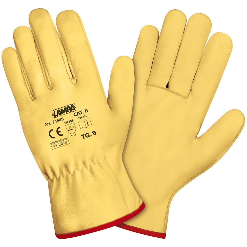 Guanti In Pelle Fiore Di Vitello - 9 - Foto 1