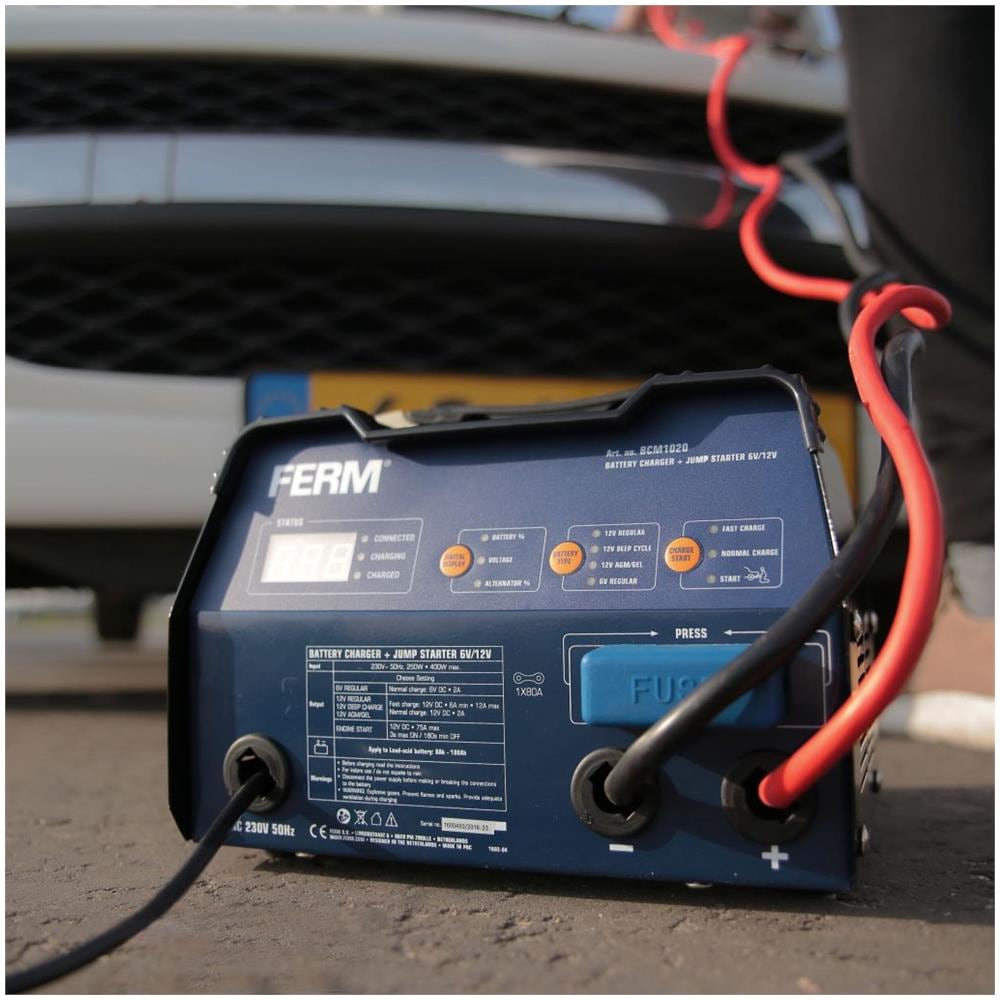 Caricabatterie 6 V / 12 V 12 A Bcm1020 - Foto 3