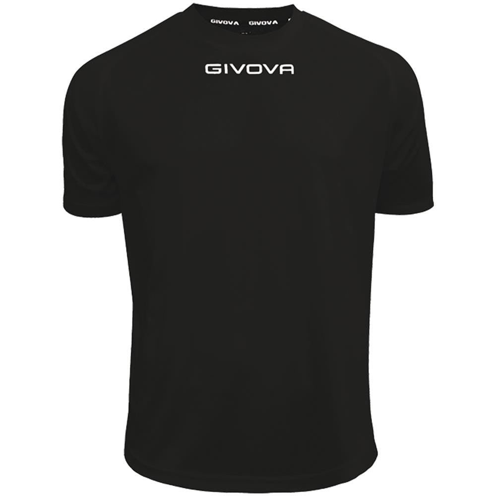 T - Shirt One Nero Corsa Sport Uomo Staff Running Jogging Allenamento Relax Calcio Calcetto Torneo Scuola Sport - Taglia 3xs - Foto 1