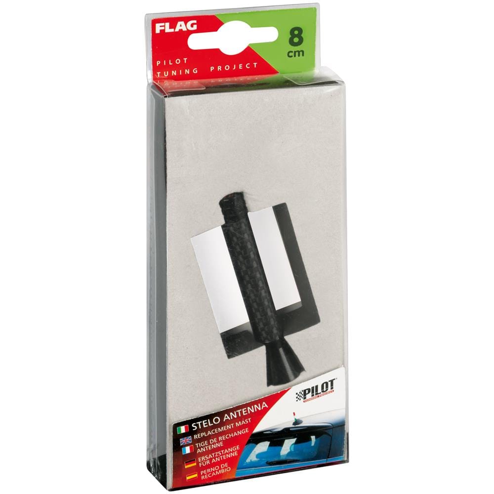 Stelo Antenna Flag 8cm Carbon Fiber - Foto 4