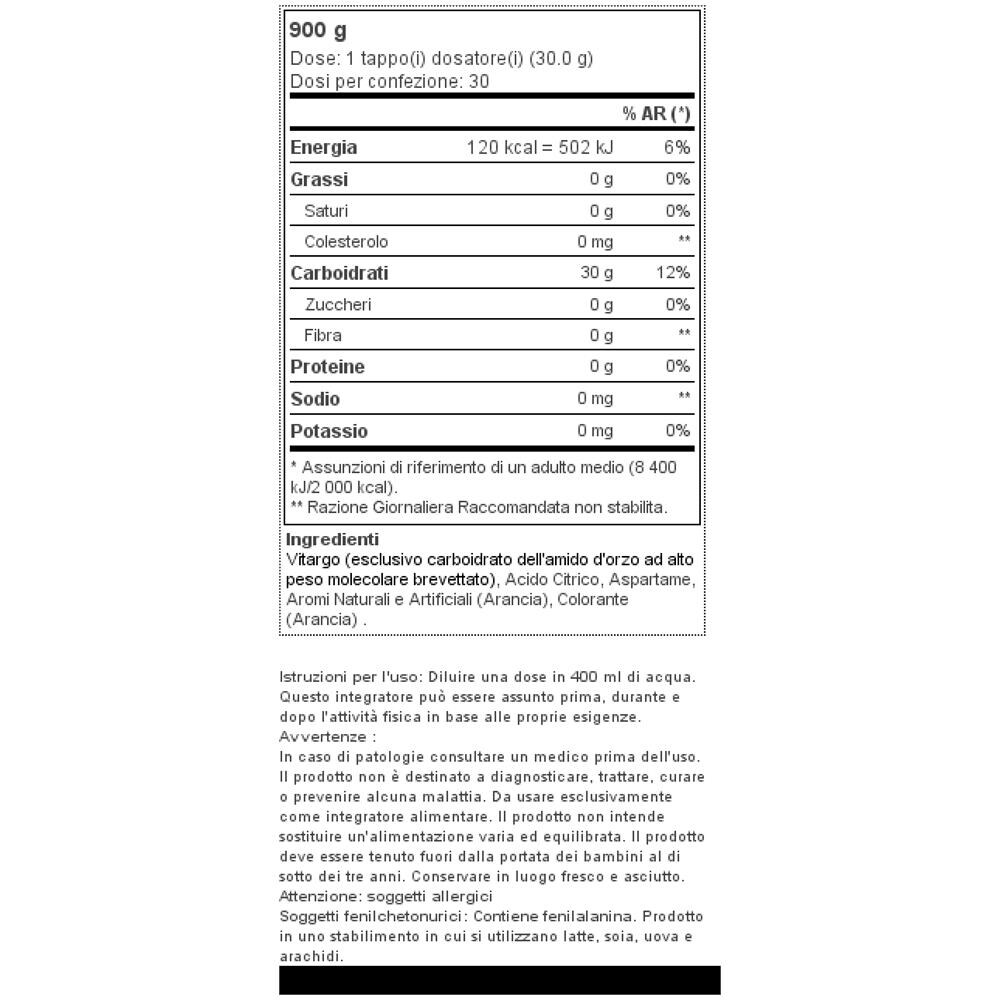 Vitargo 2 Lb (900g) - Scitec - Carboidrati, Energia E Resistenza - Arancia - Foto 2
