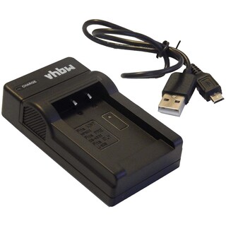Vhbw Caricabatterie USB Per Sony Action Cam HDR-AZ1, Mini AZ1, HDR-AZ1VR - Cavo 40 Cm