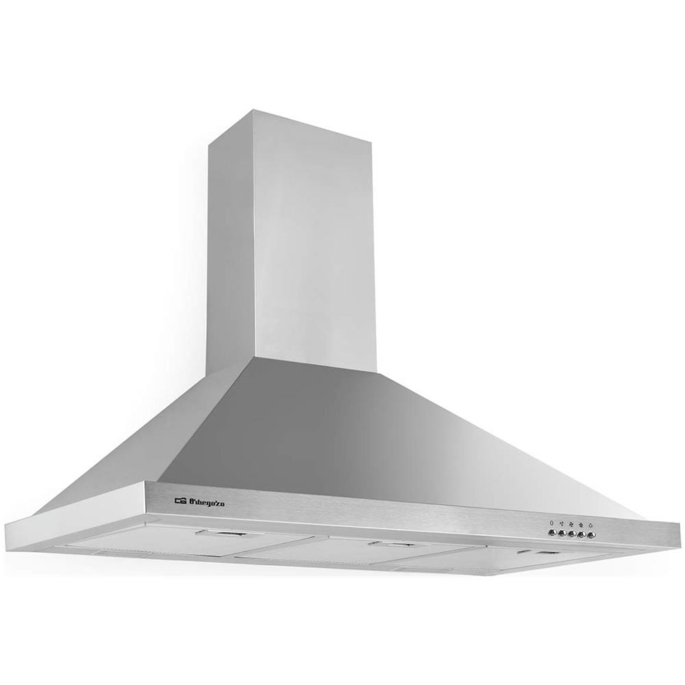 Ds 48190 B In - Cappa Decorativa Da 90 Cm, In Acciaio Inox, Estrazione 630 M3 / h, 3 Livelli Di Potenza, Illuminazione A Led - Foto 1