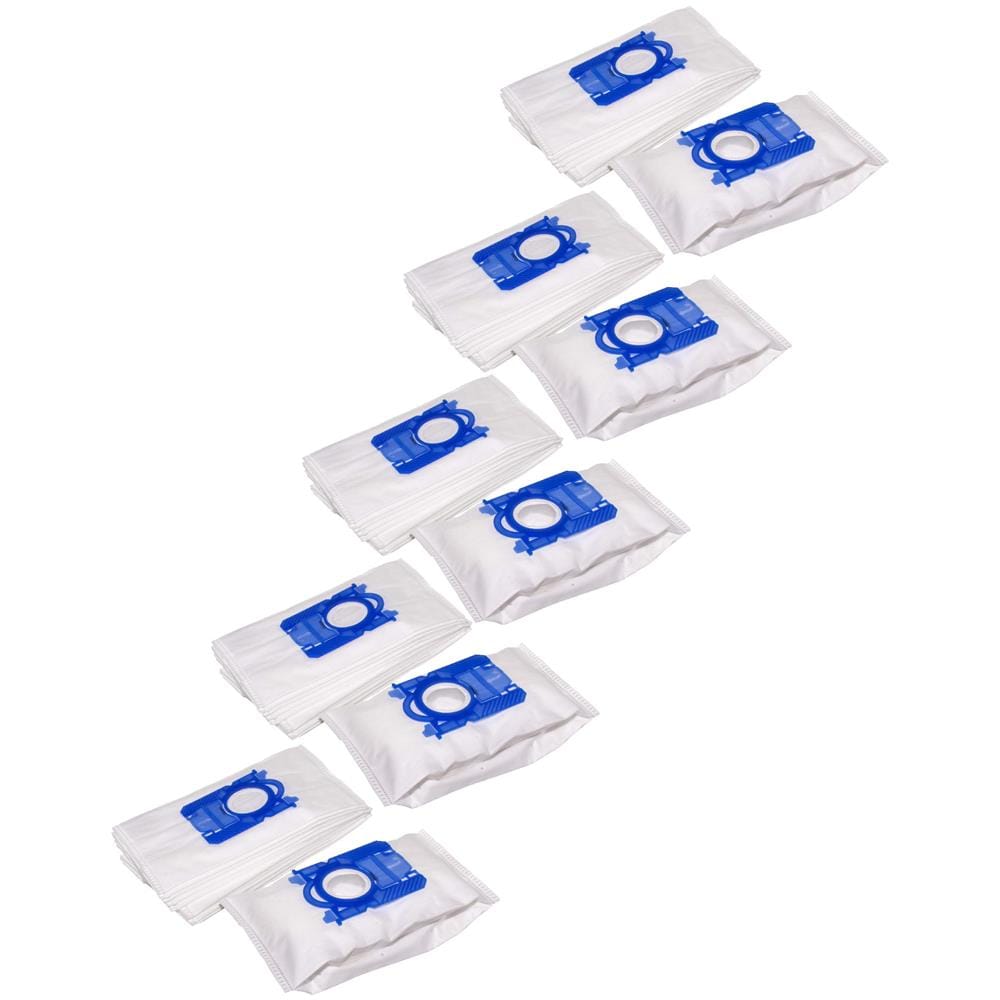 Vhbw 10 Sacchetti Per Aspirapolvere Compatibili Con Solfacil VC 4801 E E JC 831 E - 32x24 Cm