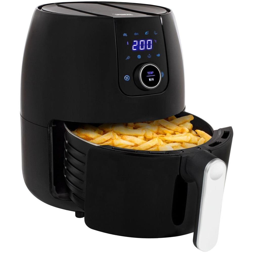 Friggitrice ad Aria Digital Aerofryer XXL 4,5 L 1500W Nero - Foto 2