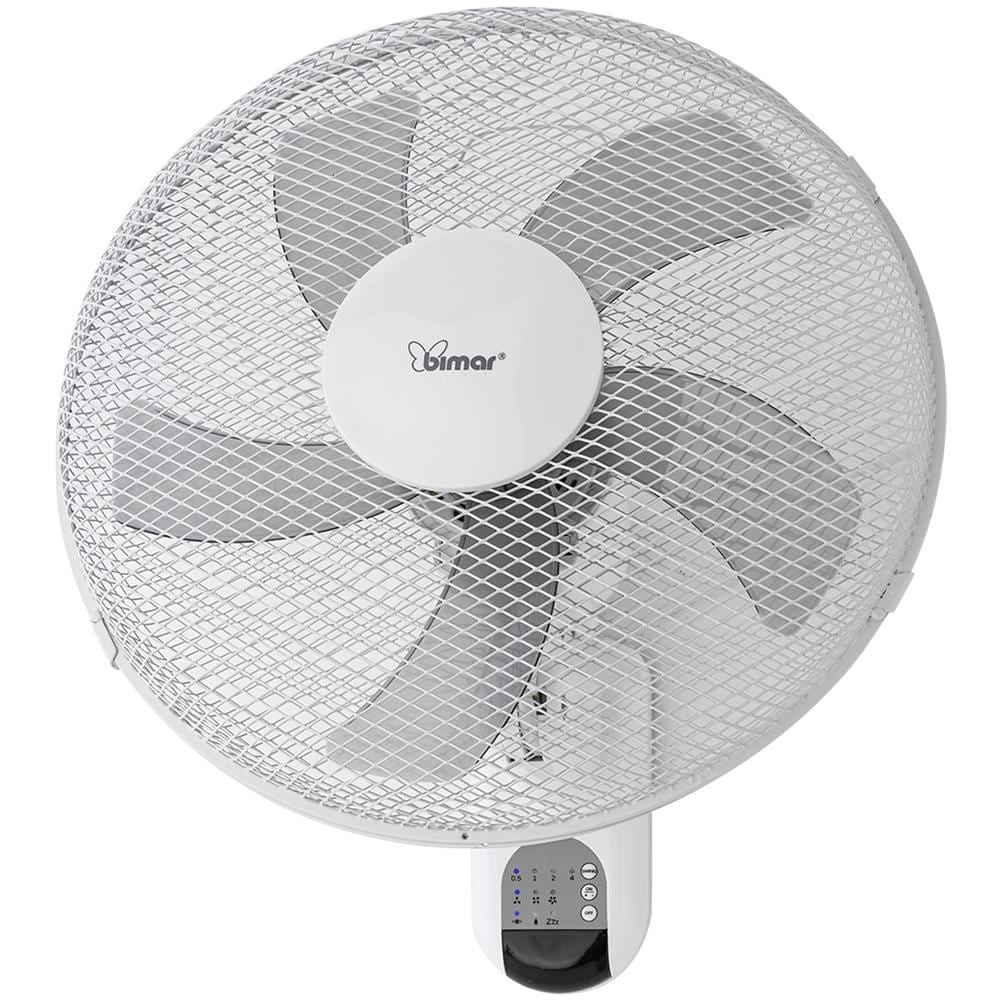 VM45 Ventilatore da Parete Diametro 40 cm Colore Bianco con Telecomando e Timer - Foto 2
