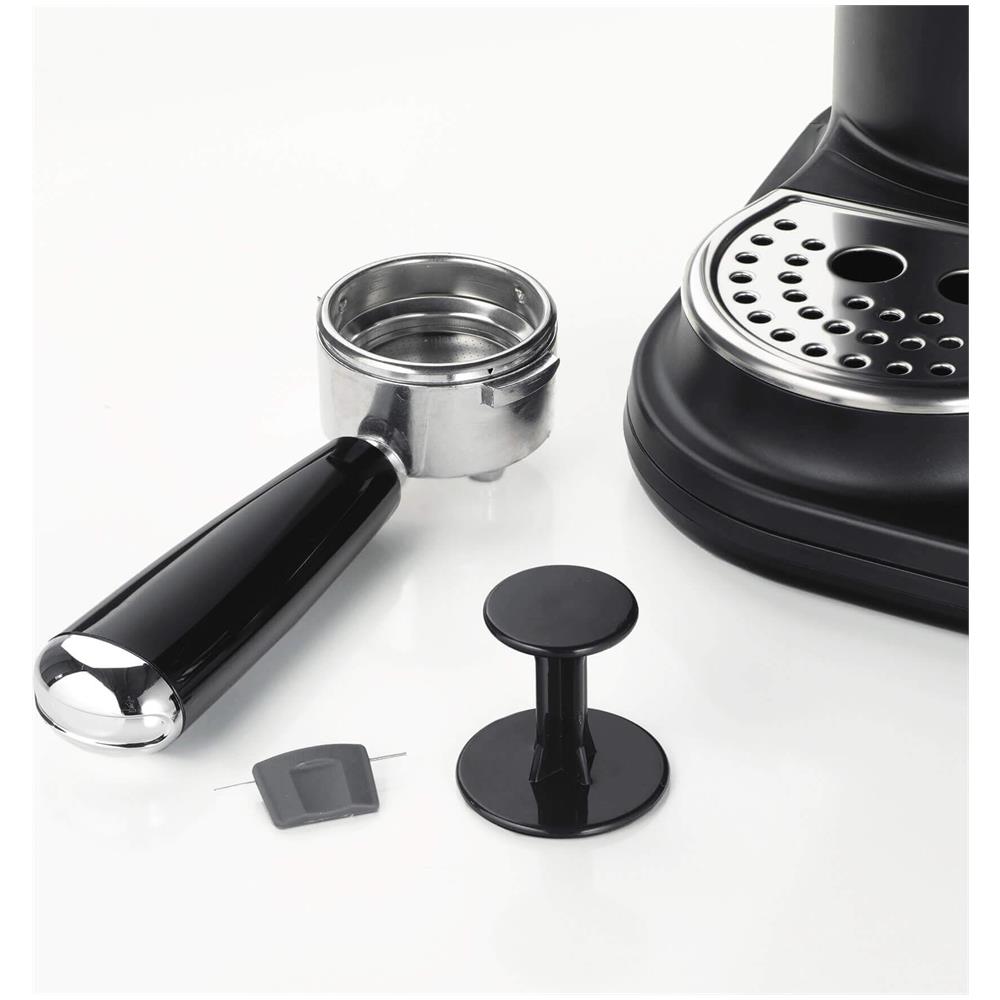 Macchina da Caffè Espresso Semi automatica Jolie AR 1318 Serbatoio 0.8 Lt. Potenza 1080 Watt Colore Nero - Foto 8