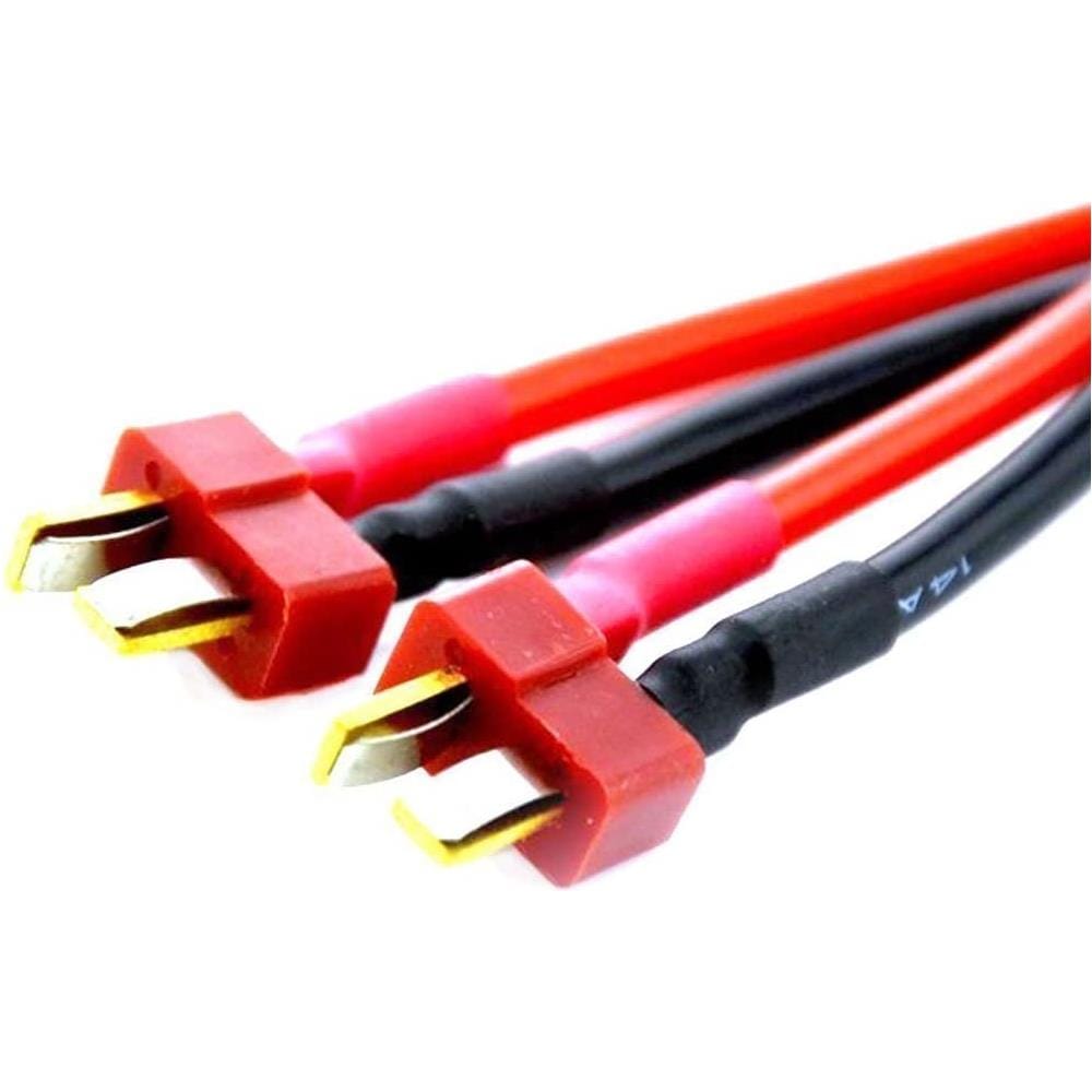 1 Pezzo T Plug Cavo T-deans Parallelo Per Connettori Maschio E Femmina Per Batteria Lipo Rc - Foto 2