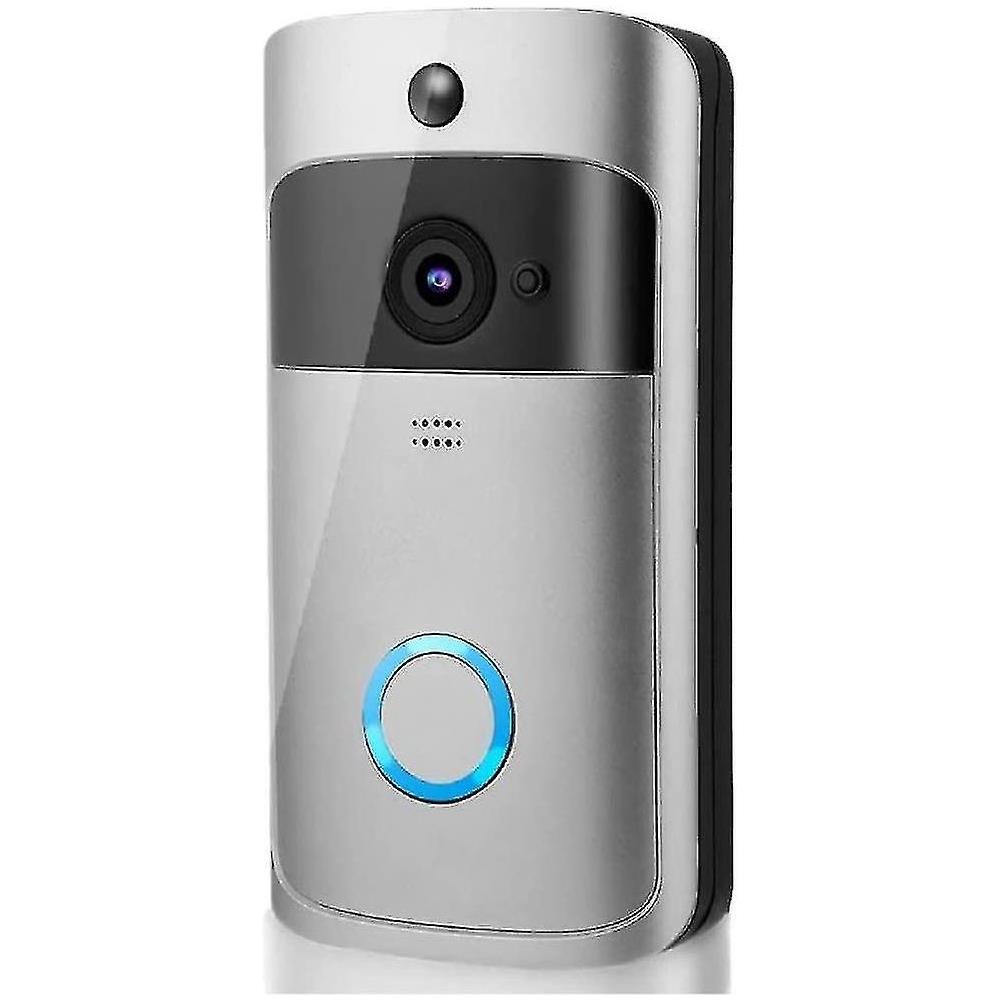 Campanello Video Wireless 1080P Con Rilevamento Umano AI | Audio Bidirezionale, Visione Notturna, IP65, Batteria 5200mAh | Con Campanello Interno Incluso