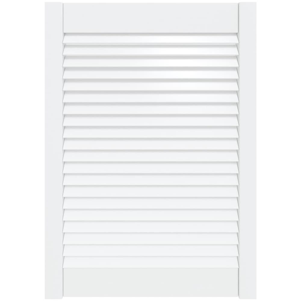 Anta a Lamelle Bianca 69x49,4 cm in Legno di Pino - Foto 1