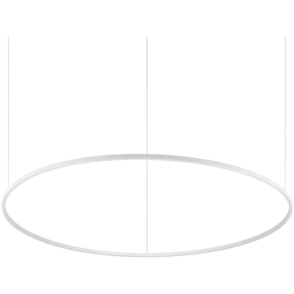 Lampada A Sospensione Bianco D 1500 X H Min 275 - Max 2025 Mm - Foto 1
