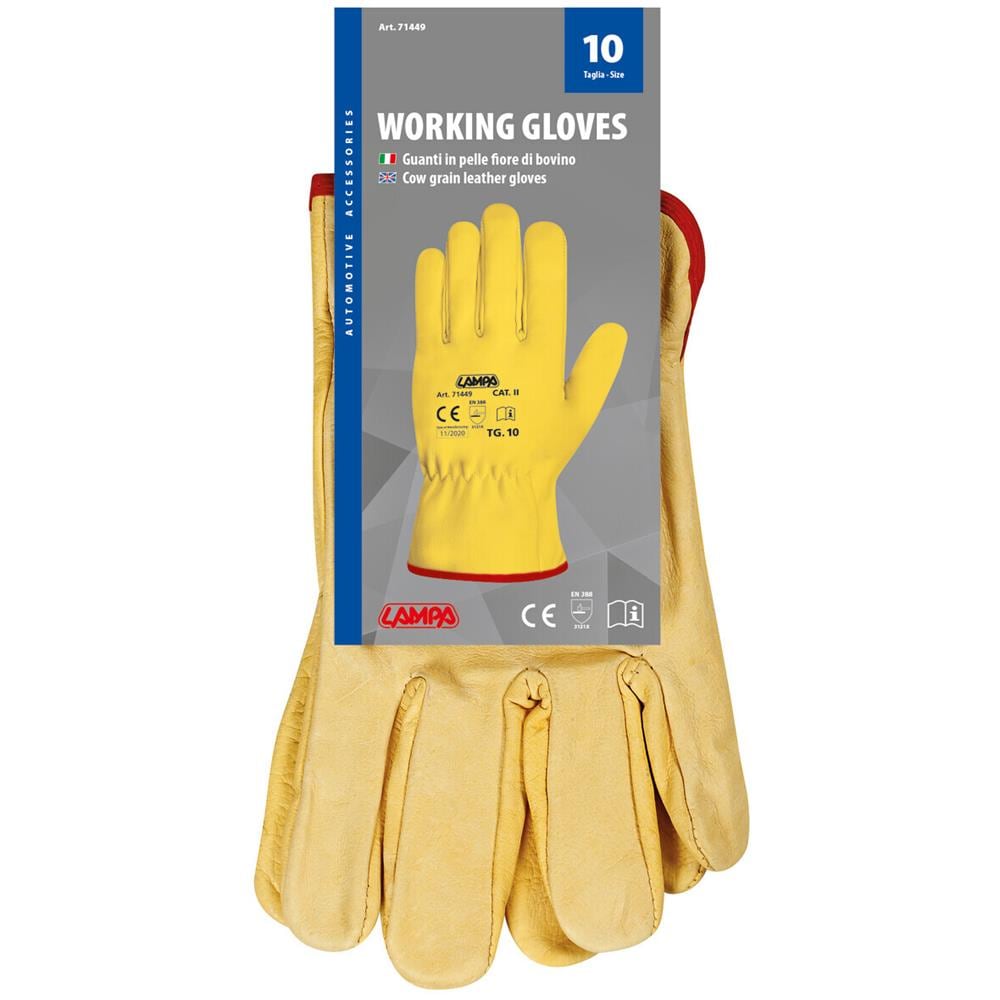 Guanti In Pelle Fiore Di Vitello - 10 - Foto 2