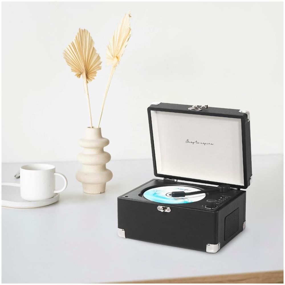 Lettore CD Boggie Portatile con Bluetooth, Usb, Aux - Telecomando Incluso - Foto 6