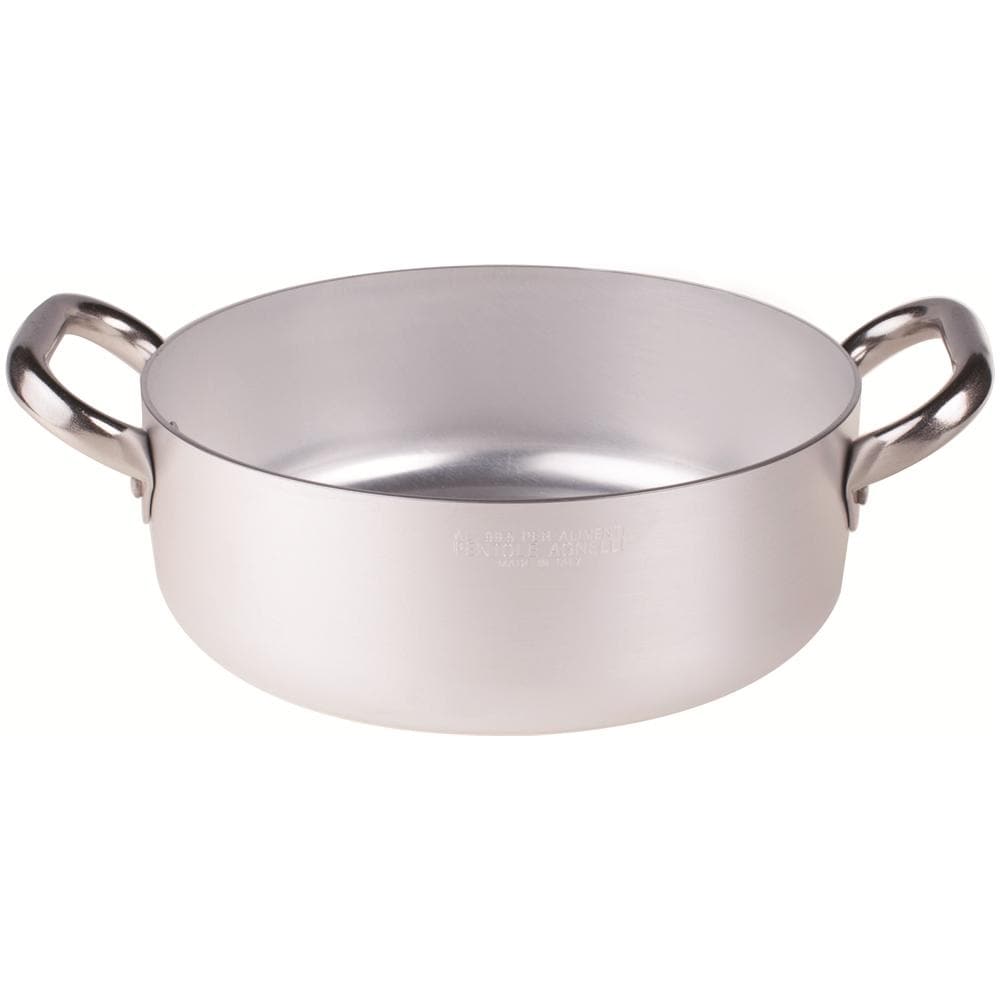 Casseruola Bassa 2 Maniglie Diametro 28 cm - Linea Alluminio 3 mm - Foto 1