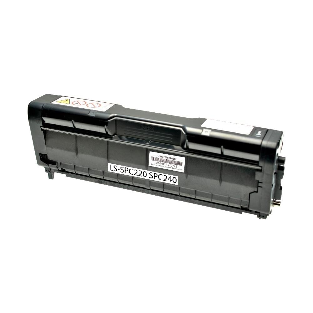 Toner K241 Nero Compatibile Per Ricoh Aficio Sp C240,c221,c222,c240 Type Sp C220e Capacita 2.000 Pagine - Foto 1