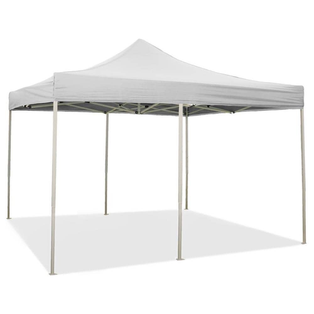 Gazebo Richiudibile 3x6 M Pieghevole Telo Bianco In Pvc 100% Impermeabile 9012 - Foto 1