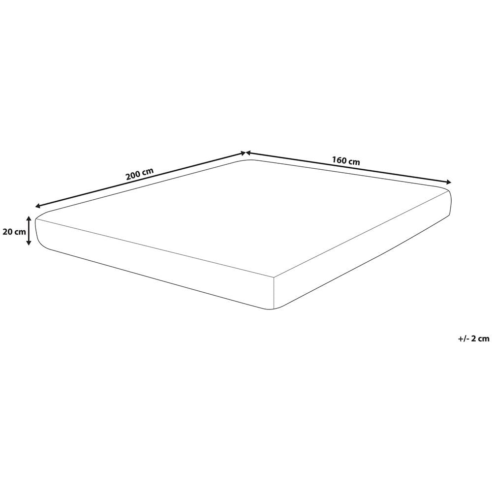 Materasso Ortopedico 160x200x20cm Pearl - Foto 2
