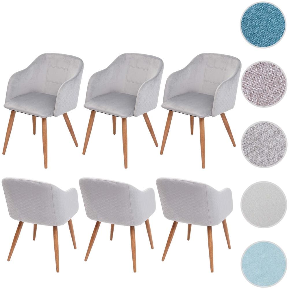 Juego De 6 Sillas De Comedor HHG-923, Silla Basculante, Función