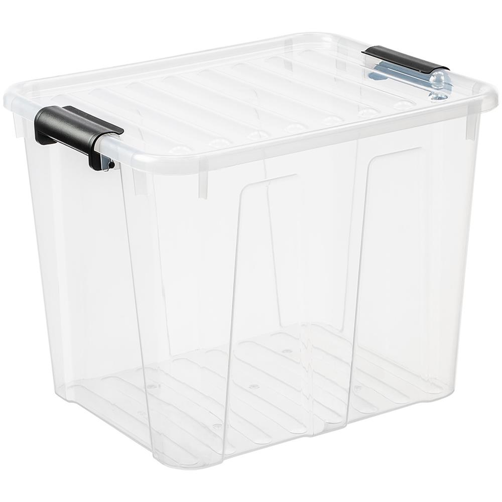 Scatola Trasparente 40l Con Coperchio Home Box - Foto 1