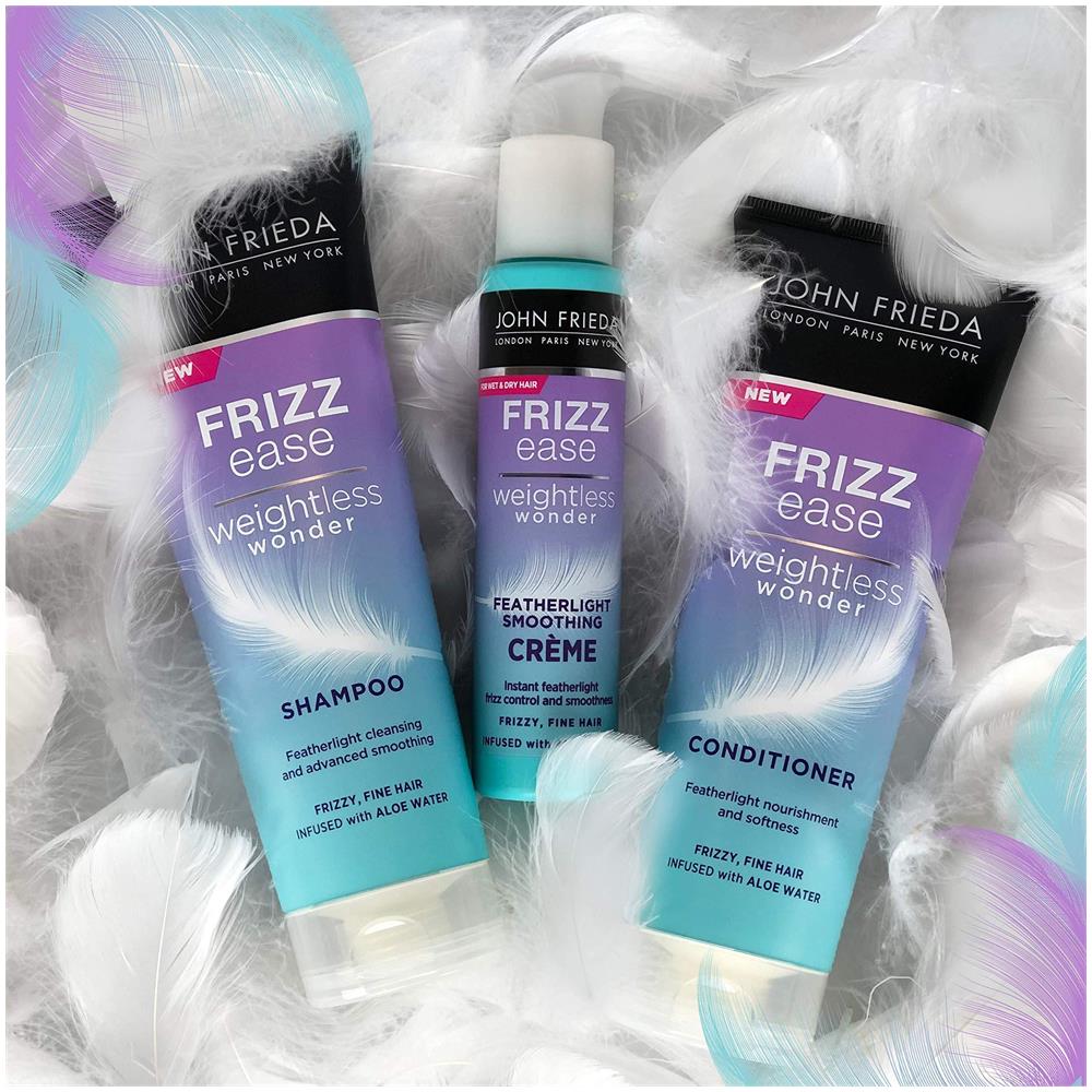 Senza Peso Wonder Shampoo Per Capelli Crespi Capelli Fine Con Aloe Acqua 250 Ml - Foto 4