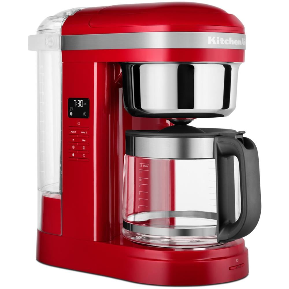 5KCM1209EER Macchina Caffè Americano 12 Tazze Potenza 1100 Watt Colore Rosso Imperiale - Foto 2