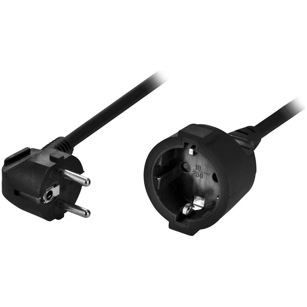 Cavo Prolunga Cee 7/7 Maschio A Cee 7/4 (schuko) Femmina, 3 - Foto 1