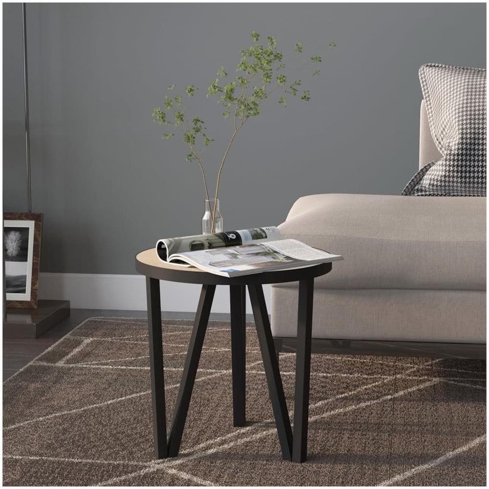 Tavolino Rovere Sonoma 35 Cm In Mdf - Foto 1