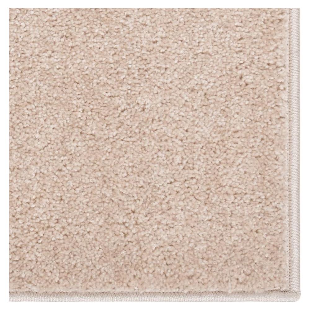 Tappeto A Pelo Corto 200x290 Cm Beige Scuro - Foto 2
