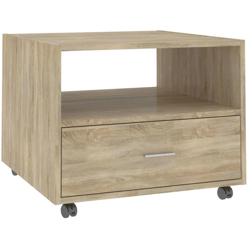 Tavolino Da Salotto Rovere Sonoma 55x55x40 Cm Legno Multistrato - Foto 1