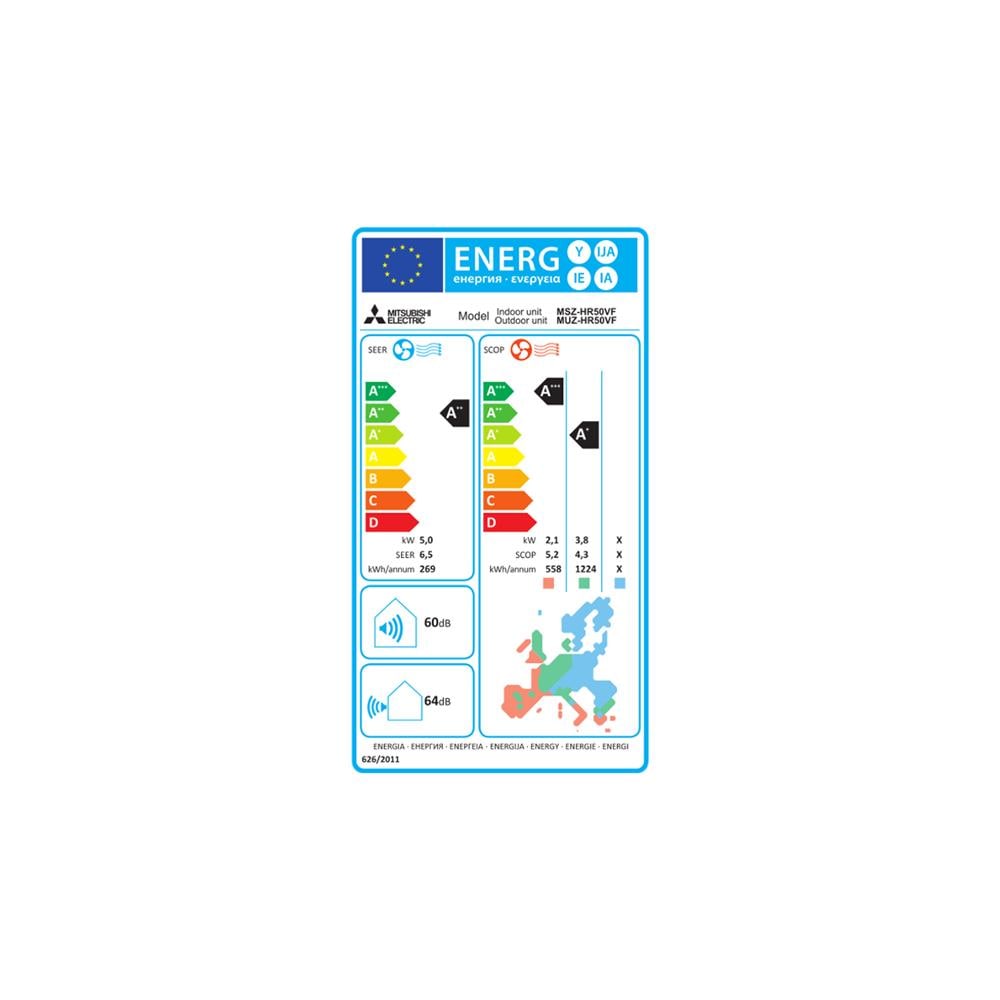 Condizionatore Fisso Monosplit KITHR50VFKWIFI Smart Potenza 18000 BTU /H Classe A++ /A+ Inverter - Foto 2