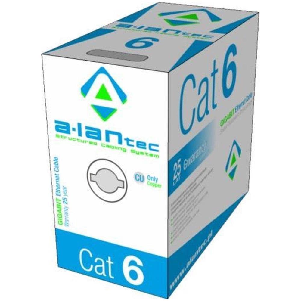 Cavo Di Rete A-lan Kiu6pvc305 Grigio 305 M Cat6 U /utp (utp) - Foto 1