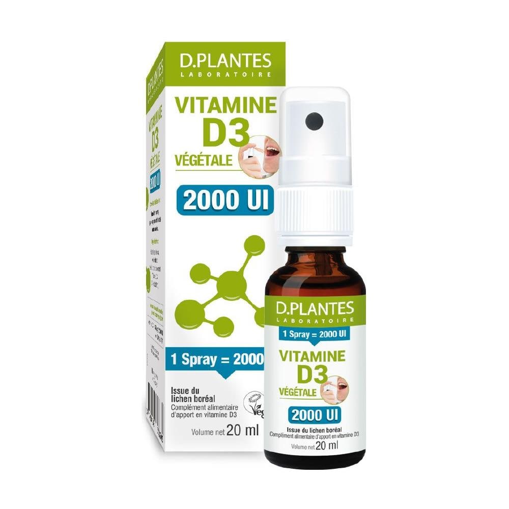 Vitamina D3 Vegetale 2000 Ui Spray 20ml D. Piante - Foto 1