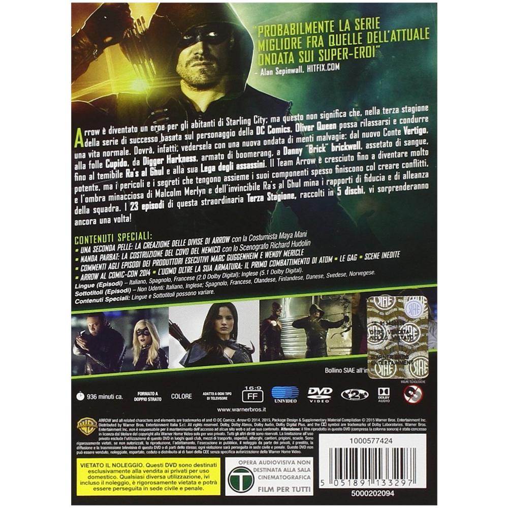 Arrow - Stagione 03 (5 Dvd)  - Foto 2