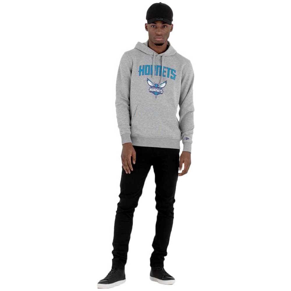 Felpe Team Logo Po Hoody Charlotte Hornets Abbigliamento Uomo M - Foto 3
