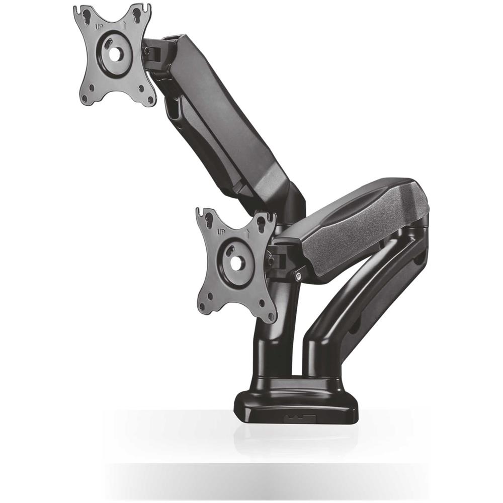 "ONKRON Supporto per due monitor da scrivania 13"" - 27"" Pollici LCD LED VESA max. 100x100 mm - G160" - Foto 2